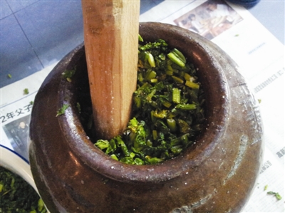 倒笃菜腌制技艺