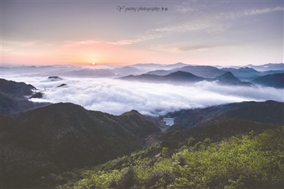 天姥山日出(俞汀 摄)